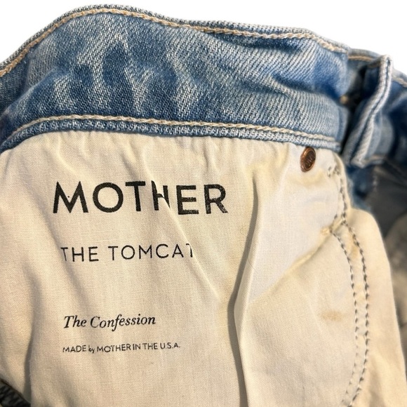 Mother Tomcat- The Confession- High Rise Relaxed Fit Jeans-Size 25 - Picture 10 of 14